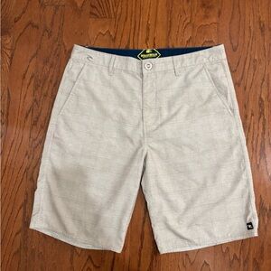 Rip Curl Men's Light Gray Flat Front Shorts